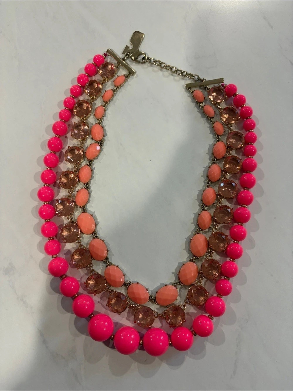 Vineyard Vines Multi-Strand Statement Necklace